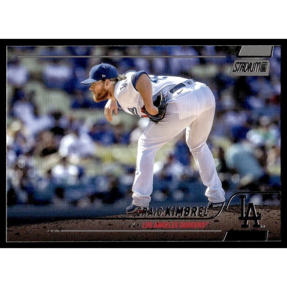 2022 Stadium Club Craig Kimbrel Los Angeles Dodgers #182